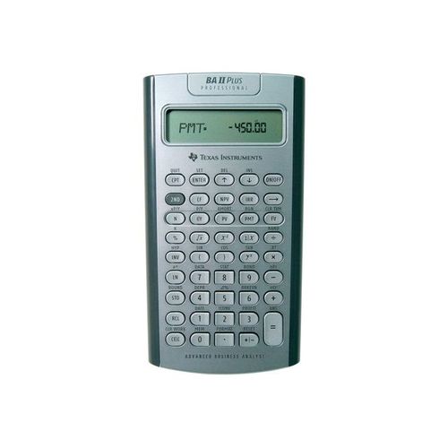 Texas Instruments Ba Ii Plus - Calculatrice Financire - 10 Chiffres - Pile