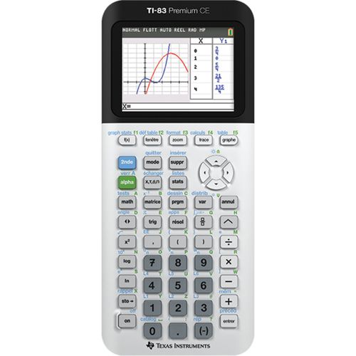 Calculatrice Graphique Texas Instruments Ti-83 Premium Ce