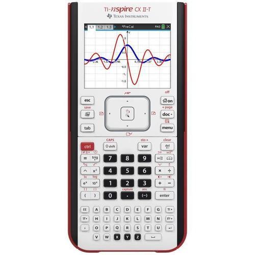 Texas Instruments Ti-Nspire Cx Ii-T - Calculatrice Graphique - Usb - Pile