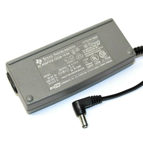 Texas Instruments ZVC36-18 D4 Adaptateur/ Chargeur Output: 18V-2A