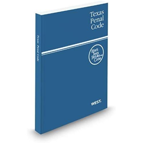 Texas Penal Code, 2012 Ed. (West's Texas Statutes And Codes)   de Thomson West  Format Broch 