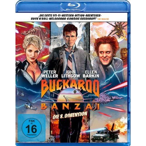 The Adventures Of Buckaroo Banzai Across The 8th Dimension ( The Adventures Of Buckaroo Banzai Across The Eighth Dimension ) [ Blu Ray, Reg.A/B/C Import Germany ] de W.D. Richter