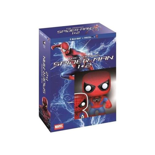 The Amazing Spider-Man - Collection Evolution : The Amazing Spider-Man + The Amazing Spider-Man : Le Destin D'un Hros - + Figurine Pop! (Funko) - Blu-Ray