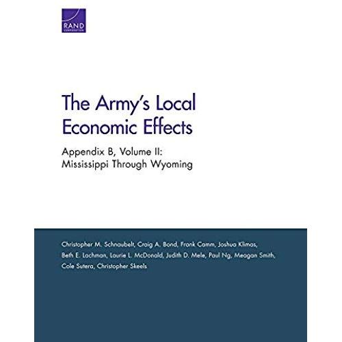 The Army's Local Economic Effects    Format Broch 