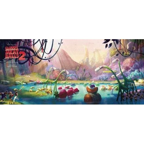 The Art Of Cloudy With A Chance Of Meatballs 2    Format Reli 