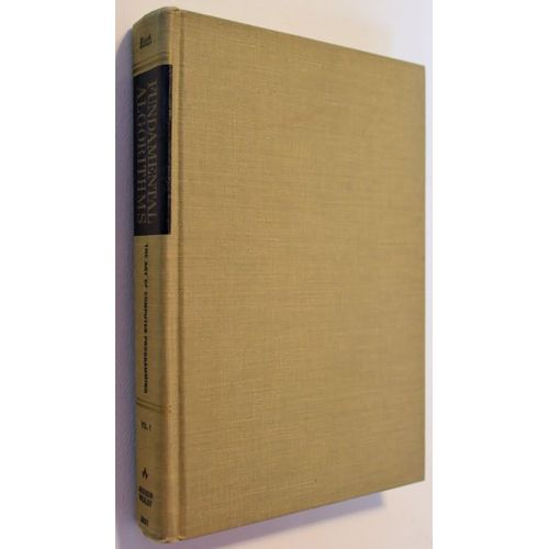 The Art Of Computer Programming, Volume One 1: Fundamental Algorithms F   de Knuth D E  Format Poche 