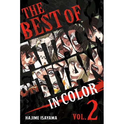 The Best Of Attack On Titan: In Color Vol. 2    Format Reli 