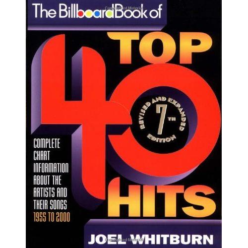 the-billboard-book-of-top-40-hits-livre-langue-etrangere-rakuten