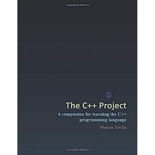 The C++ Project: A Companion For Learning The C++ Programming Language   de Marcos Tewfiq  Format Broch 