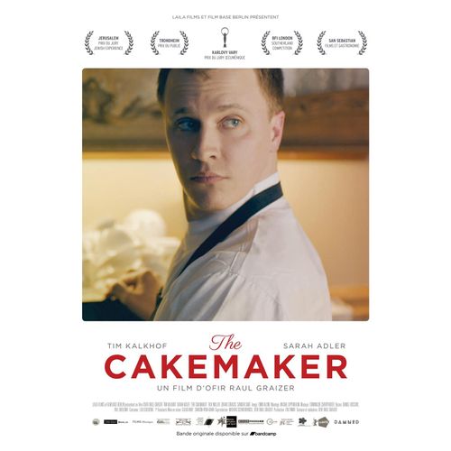 The Cakemaker - Vritable Affiche De Cinma Plie - Format 120x160 Cm - De Ofir Raul Graizer Avec Tim Kalkhof, Sarah Adler, Roy Miller - 2018