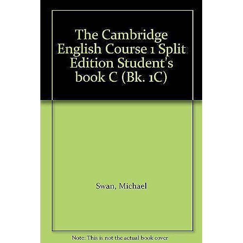 The Cambridge English Course 1 Split Edition Student's Book C   de Catherine Walter  Format Broch 