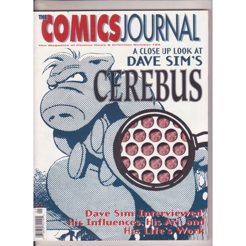 The Comics Journal (U S A) N184 Feb 1996 Dave Sim / Burne Hogarth