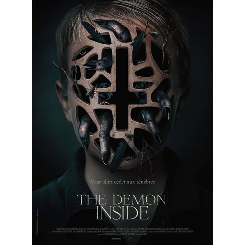 The Demon Inside - Vritable Affiche De Cinma Plie - Format 40x60 Cm - De Pearry Reginald Teo Avec Robert Kazinsky, Florence Faivre, Peter Jason - 2020