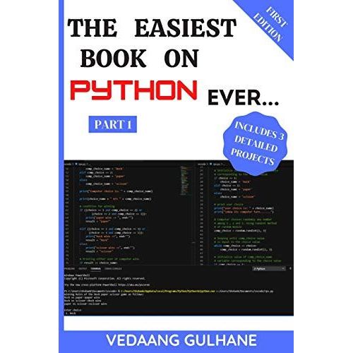 The Easiest Book On Python Ever (Part 1)   de Gulhane, Mr Vedaang Virendra  Format Broch 