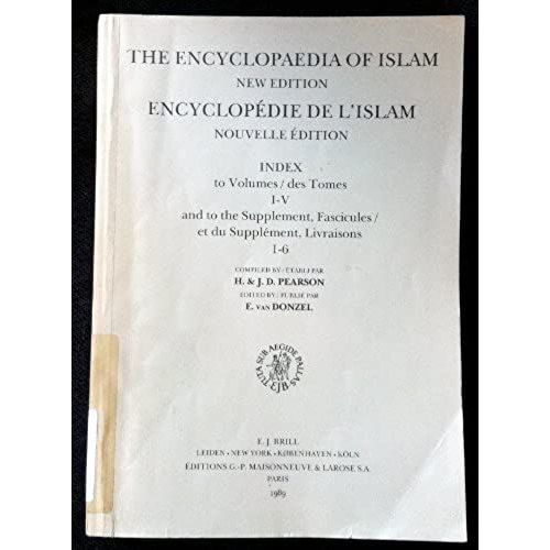 The Encyclopaedia Of Islam (The Encyclopaedia Of Islam - New Edition / Encyclopedie De L'islam - Nouvelle Edition, Tome)   de unknown  Format Broch 