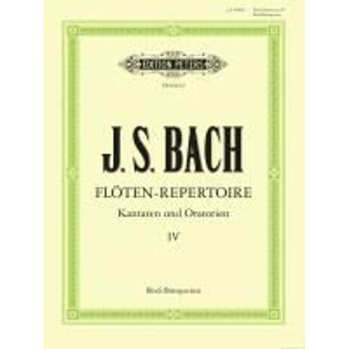 The Flute Repertoire -- Passages For Flute From Cantatas And Oratorios    Format Broch 