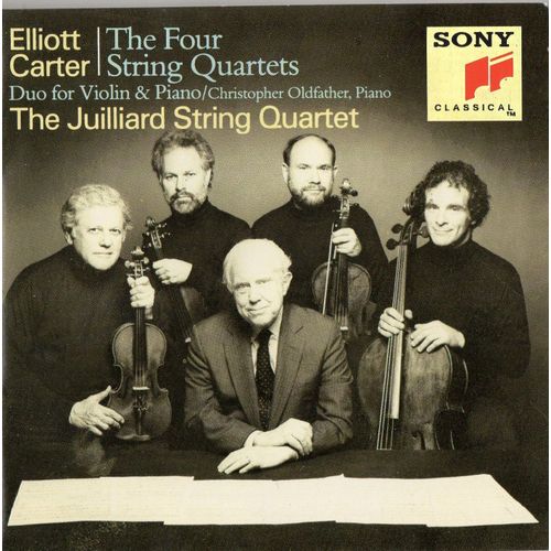 The Four String Quartets - Duo For Violin & Piano. The Juilliard String Quartet. - Elliott Carter