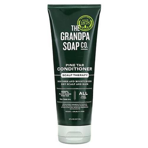 The Grandpa Soap Co. Aprs-Shampooing Au Goudron De Pin, Soin Pour Le Cuir Chevelu, 237 Ml