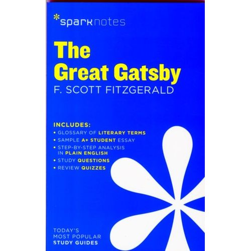 The Great Gatsby Sparknotes Literature Guide    Format Broch 