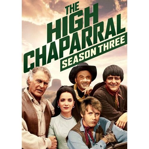 The High Chaparral: Season Three [Dvd] Boxed Set, Full Frame