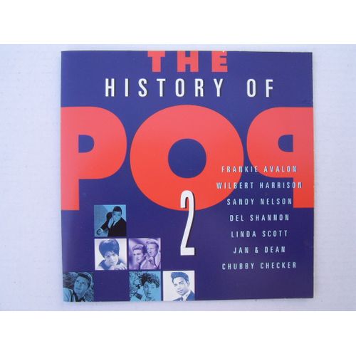 The History Of Pop Music Vol.2 # Compilation - Frankie Avalon-Sandy Nelson-Del Shannon-Jan & Dean-Chubby Checker-Shirelles-Freddie Canon-Sarah Vaughan Etc.