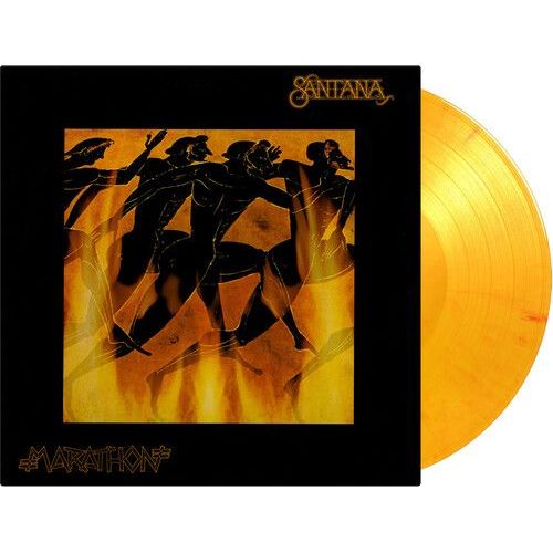 The Isley Brothers & Santana - Marathon - Limited 180-Gram Yellow, Orange & Red Marble Colored Vinyl [Vinyl Lp] Ltd Ed, 180 Gram, Orange, Red, Yellow, Colored Vinyl, Holland - Import - 