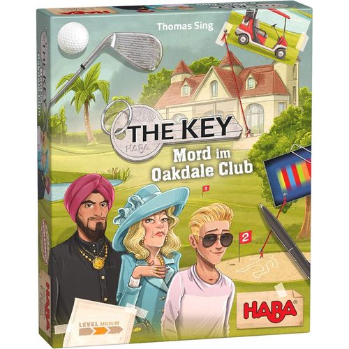 The Key-Dans Le Club Oakdale-Jeu De Crime Dtectif Pour 1  4 Joueurs  Partir De 8 Ans-Jeu Familial Avec Matriel De Jeu Complet Et Contrle Des Solutions.[Y958]