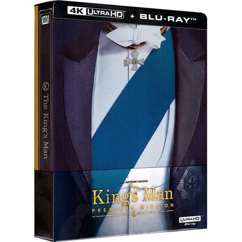 The King's Man : Premire Mission - Exclusivit Fnac Botier Steelbook - 4k Ultra Hd + Blu-Ray + Livret
