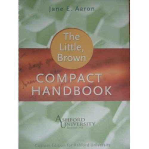 The Little, Brown Compact Book (Custom Edition For Ashford University)   de Jane E. Aaron  Format Broch 