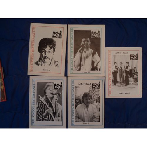 The London Beatles Fan Club Lot De 5 Fascicules En Anglais Annees 1993 A 96