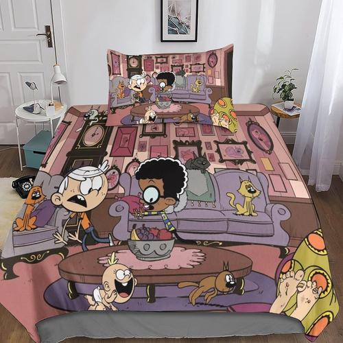 The Loud House Parure De Lit Pices La Maison Bruyante Housse De