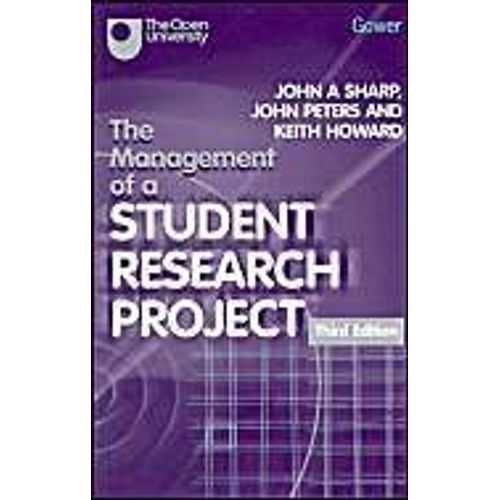 The Management Of A Student Research Project    Format Broch 
