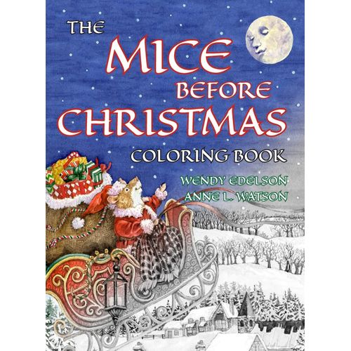 The Mice Before Christmas Coloring Book    Format Reli 