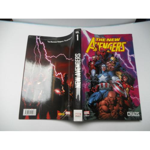 The New Avengers. Chaos. Marvel Deluxe. 2007. Cartonn Avec Jaquette.Tbe