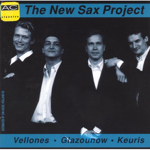 The New Sax Project  : Pierre Vellones * Alexandre Glazounow * Tristan Keuris - The New Sax Project