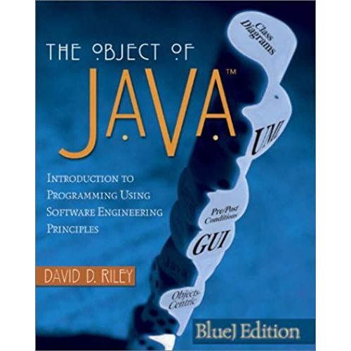 The Object Of Java: Introduction To Programming Using Software Engineering Principles, Bluej Edition   de unknown  Format Broch 