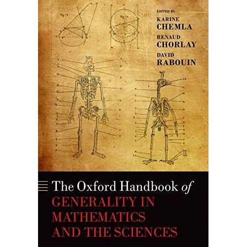 The Oxford Handbook Of Generality In Mathematics And The Sciences    Format Reli 