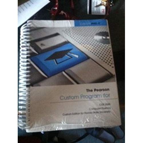 The Pearson Custom Program For Cgs2060   de Pearson  Format Broch 