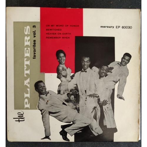 The Platters - Favorites Vol.3 # Vinyle, 7, 45 Tours, Ep, Italy 1959, Vocal # - 