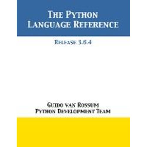 The Python Language Reference    Format Broch 