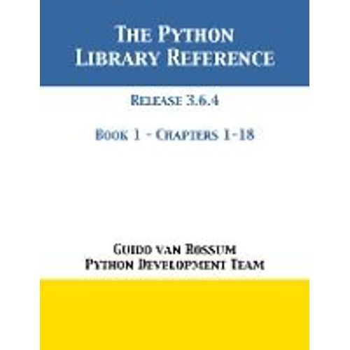 The Python Library Reference    Format Broch 