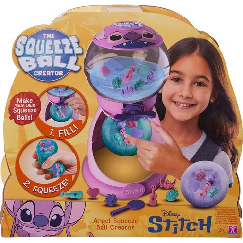 The Squeezeball Creator Disney Stitch Make Your Own Reusable Angel Squeezeballs