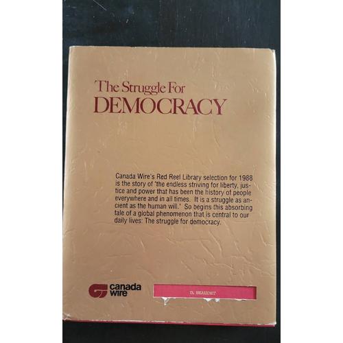 The Struggle For Democracy Canada Wire D.Beaudet   