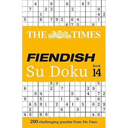 The Times Fiendish Su Doku: Book 14    Format Broch 