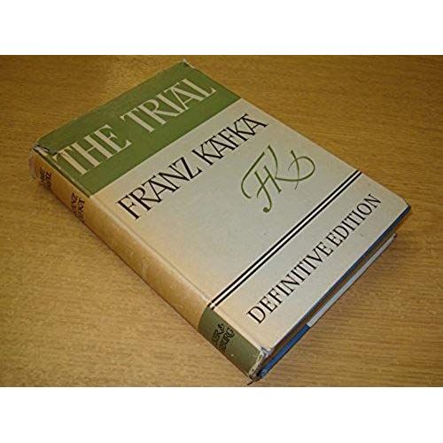 The Trial   de Franz Kafka  Format Broch 