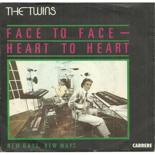 The Twins (Ronny Schreinzer - Sven Dohrow) : Face To Face - Heart To Heart 3'47 (S. Dohrow / R. Schreinzer) / New Days, New Ways 3'52 (R. Schreinzer / S. Dohrow) - 
