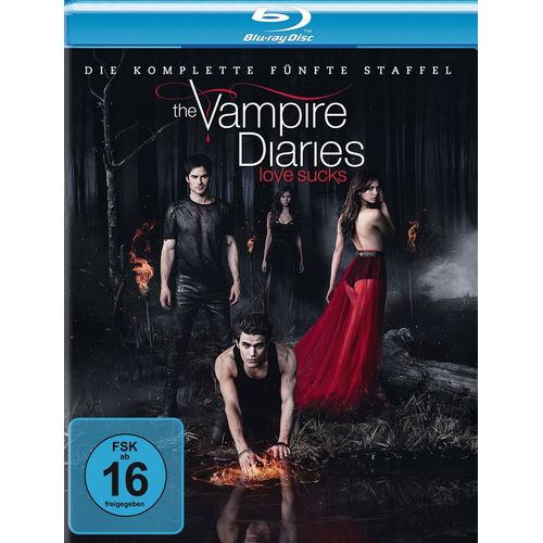 The Vampire Diaries - Die Komplette Fnfte Staffel (4 Discs) de Lance Anderson, Joshua Butler, Jesse Warn, Michael Allowitz, Kellie Cyrus, Jeffrey Hunt, Leslie Libman, Rob Hardy, Chris Grismer, Darren Genet, Pascal Verschooris