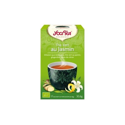 Th Vert Au Jasmin 17 Sachets Yogi Tea