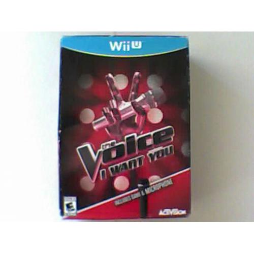 The Voice - I Want You Wii U Avec Micro - Import Us