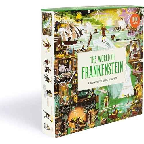The World Of Frankenstein A Jigsaw Puzzle By Adam Simpson/Anglais
